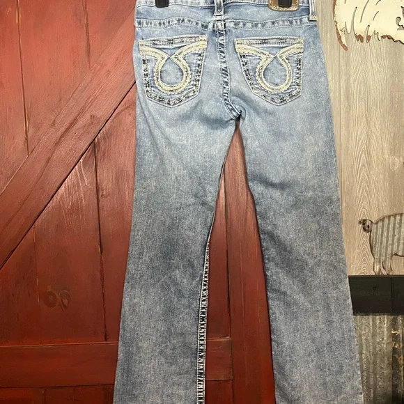 Big Star Women's Boot Cut Jeans - Light Blue - Picture 2 of 5